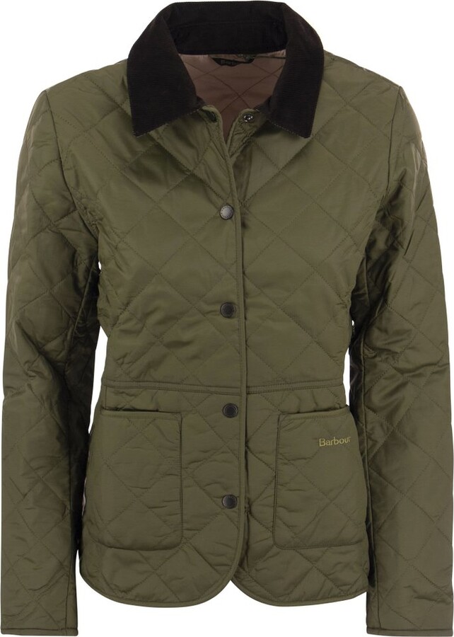 Barbour Deveron Quilted Buttoned Jacket
