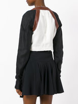 Thumbnail for your product : Loewe Ivoire cropped jacket