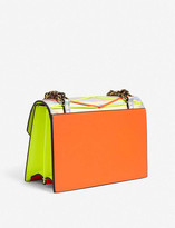 Thumbnail for your product : Christian Louboutin Elisa small specchio laser/fluo mat sco