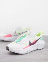 Thumbnail for your product : Nike Crater Impact trainers in off-white and neon tones