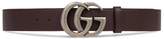 Thumbnail for your product : Gucci Leather belt with Double G buckle
