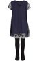 Thumbnail for your product : Zadig & Voltaire Navy Netting Dress
