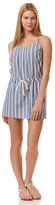 Thumbnail for your product : C&C California Wide stripe chambray sundress
