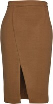 Thumbnail for your product : Conquista - Camel Mouflon Pencil Skirt