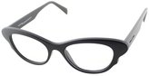 Thumbnail for your product : Italia Independent 5019 I-GUM 009 000 Matte Black Plastic Cat Eye Eyeglasses