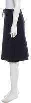 Thumbnail for your product : Max Mara Weekend Wool-Blend Knee-Length Skirt