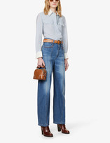 Thumbnail for your product : Chloé Regular-fit high-rise jeans