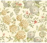 Thumbnail for your product : York Wall Coverings York Wallcoverings 60.75 sq. ft. Williamsburg II Lightfoot Garden Wallpaper