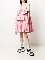 Thumbnail for your product : MSGM Flounce Bow Dress