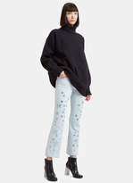 Thumbnail for your product : Stella McCartney Star Printed Kick Flare Jeans