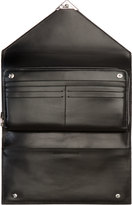 Thumbnail for your product : Alexander Wang Black Buffed Leather Prisma Envelope Clutch