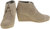 Thumbnail for your product : Toms Womens Beige Desert Wedge Boots