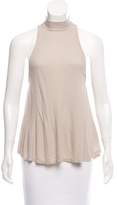 Thumbnail for your product : Enza Costa Sleeveless Fluted Top