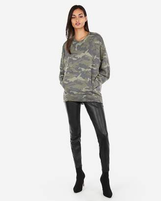 Express camo sweatshirt womens clearance