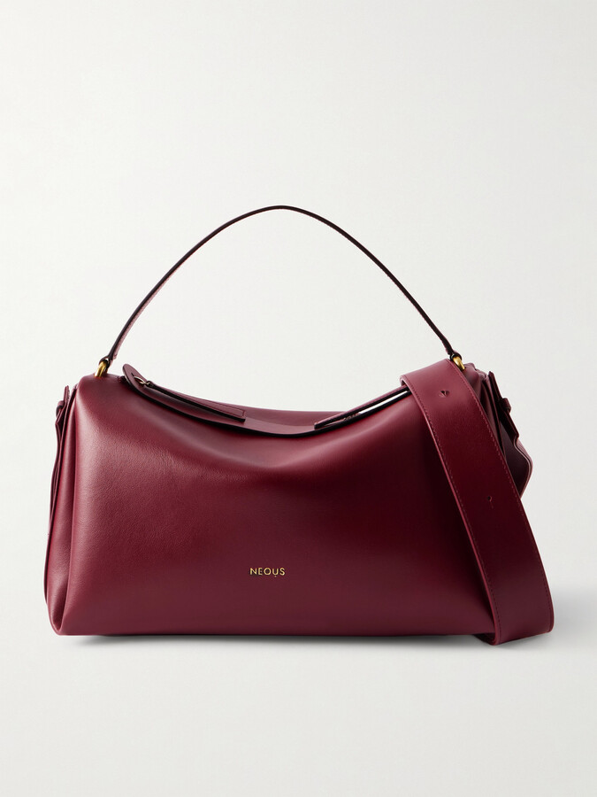 Neous Scorpius Leather Tote - Burgundy