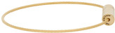Thumbnail for your product : Le Gramme Gold Brushed Le 7 Grammes Bracelet