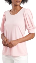 Thumbnail for your product : Chaus Puff Sleeve Knit Top