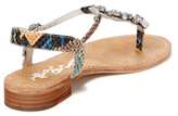 Thumbnail for your product : Alice + Olivia Nia Multi Snake Embossed Leather Sandal