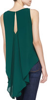 Thumbnail for your product : Greylin Daluska Sleeveless Blouse W/ Chain Neckline