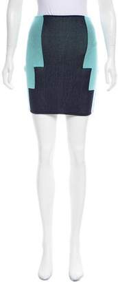 Alexander Wang Intarsia Mini Skirt w/ Tags