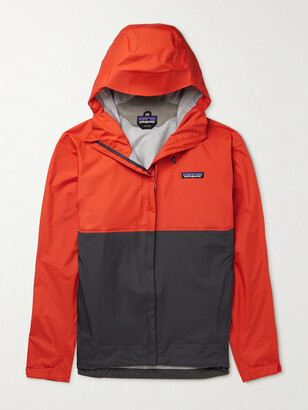 Patagonia Torrentshell 3L Recycled H2No Performance Standard Ripstop Hooded Jacket - Men - Orange - S
