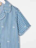 Thumbnail for your product : Gucci Children GG-striped shirt