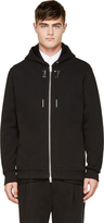 Thumbnail for your product : Givenchy Black Zip-Up 17 Hoodie