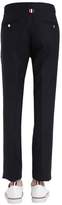 Thumbnail for your product : Thom Browne Skinny Light Wool Gabardine Pants