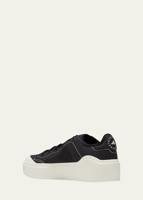 adidas by Stella McCartney Logo Low-Top Court Sneakers