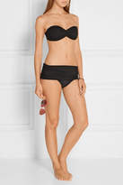 Thumbnail for your product : Norma Kamali Bill Ruched Bikini Briefs - Black