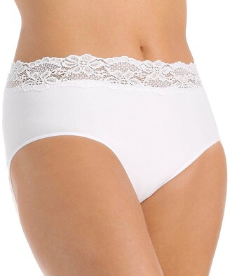Ahh By Rhonda Shear Women's Seamless Panty with Lace
