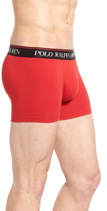 Polo Ralph Lauren Men's 3-Pack Stretch Cotton Boxer Briefs