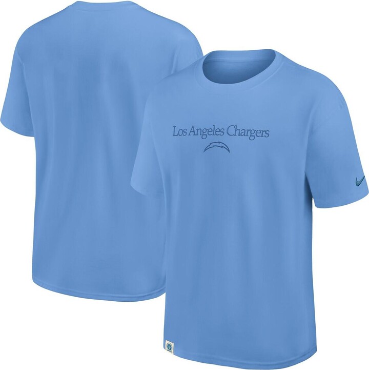 Nike Men's Powder Blue Los Angeles Chargers Glory Max90 T-Shirt