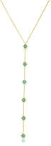 Thumbnail for your product : Amrapali Legend 18k Gold Mini Icon Y-Necklace w/ Diamonds & Turquoise Enamel, 24"