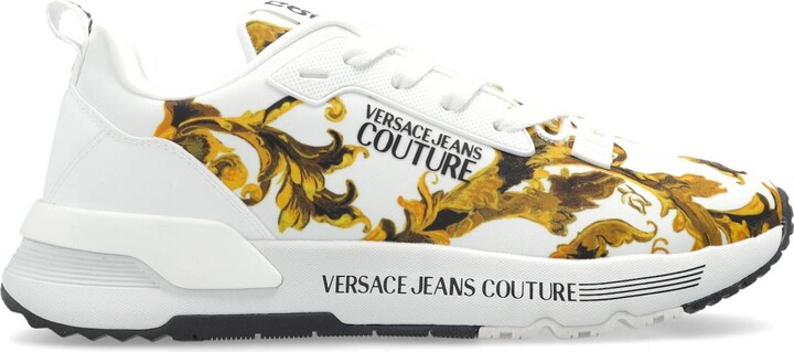 Versace Jeans Couture Sports Shoes With 'barocco' Print