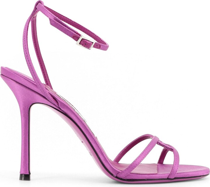 Jimmy Choo Leo Satin Sandals