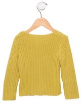 Thumbnail for your product : Bonpoint Girls' long Sleeve Knit Cardigan