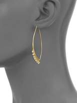 Thumbnail for your product : Jules Smith Designs Lure Crystal Fringe Threader Earrings
