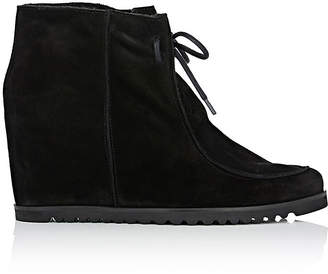 Barneys New York Women's Shearling-Lined Wedge Ankle Boots