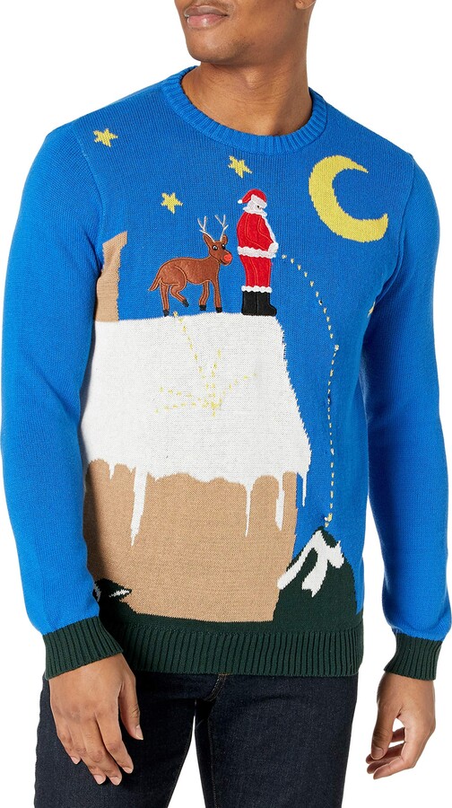 Mens Santa Sweater | Shop the world's largest collection of fashion |  ShopStyle
