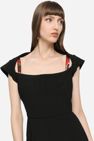 Thumbnail for your product : Dolce & Gabbana Cady fabric mini dress