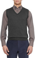 Thumbnail for your product : Canali Knitted Fine-Wool Vest