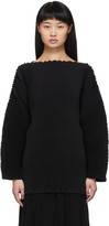 Thumbnail for your product : Totême Black Gathered Azores Blouse