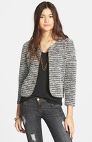 Thumbnail for your product : Elodie Stripe Tweed Jacket (Juniors)