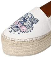 Thumbnail for your product : Kenzo 60mm Tiger Cotton Canvas Espadrilles