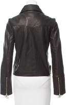 Thumbnail for your product : Veda Leather Button-Up Jacket w/ Tags