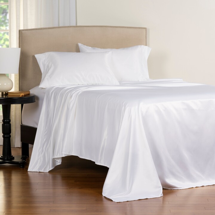 Copper Grove Clifton Luxury Satin Bed Sheet Set - ShopStyle