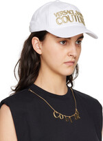 Thumbnail for your product : Versace Jeans Couture White Logo Cap
