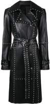 Thumbnail for your product : Helmut Lang studded leather trench