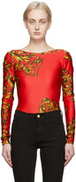 Red Regalia Baroque Bodysuit 